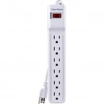 CyberPower Essential 6-Outlet Surge Suppressor/Protector CSB606W