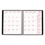 Brownline Essential Collection 14-Month Ruled Planner, 8-7/8 x 7-1/8, Black, 2016 REDCB1200BLK