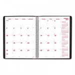 Brownline Essential Collection 14-Month Ruled Planner, 11 x 8-1/2, Black, 2016 REDCB1262BLK