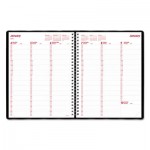Brownline Essential Collection Weekly Appointment Book, 11 x 8-1/2, Black, 2016 REDCB950BLK