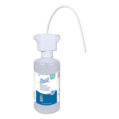 Scott KCC 11285 Essential Green Certified Foam Skin Cleanser, Fragrance-Free, 1,500 mL Refill, 2/Carton KCC11285