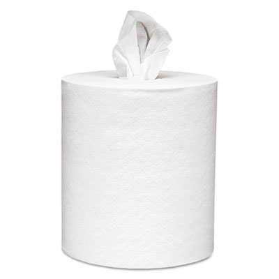 Scott Essential Roll Control Center-Pull Towels, 8 x 12, White, 700/Roll, 6 Rolls/CT KCC01032