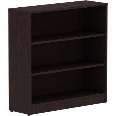 Lorell Essentials Espresso Laminate Bookcase 18276