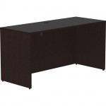 Lorell Essentials Espresso Laminate Credenza Shell 18213