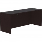 Lorell Essentials Espresso Laminate Credenza Shell 18212