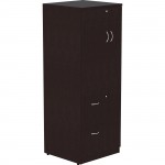 Lorell Essentials Laminate Tall Storage Cabinet - 2-Drawer 18229