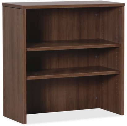 Essentials Walnut Laminate Stack-on Bookshelf 69975