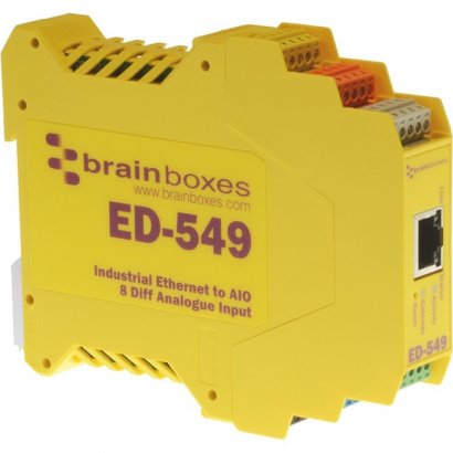 Brainboxes Ethernet to Analogue I/O X20 Multipack ED-549-X20M