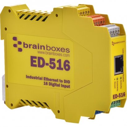 Brainboxes Ethernet To Digital IO 16 Inputs ED-516-X20M