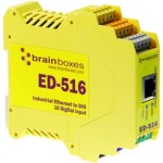 Brainboxes Ethernet to Digital IO 16 Inputs ED-516