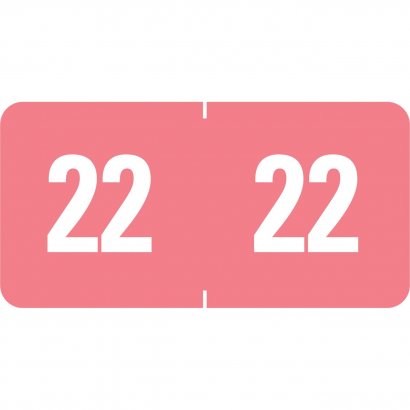 Smead ETS Color-coded Year Labels 67922