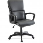Euro Design Leather Exec. Mid-back Chair 84570