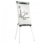 Quartet Euro Magnetic Presentation Easel, 27 x 39, White QRTEU500E