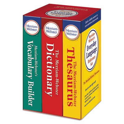 MERMER875-0 Everyday Language Reference Set, Dictionary, Thesaurus, Vocabulary Builder MER3228