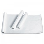 Medline Exam Table Paper, Deluxe Crepe, 21" x 125ft, White, 12 Rolls/Carton MIINON24325