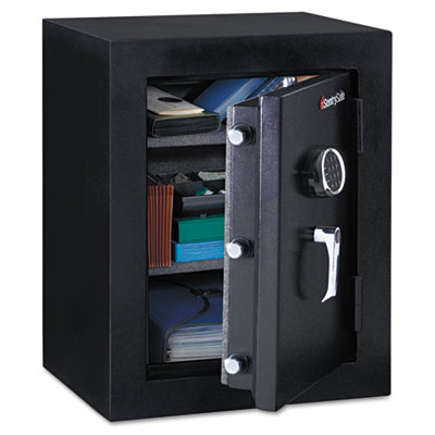 Sentry Safe Executive Fire-Safe, 3.4 cu ft, 21.75w x 19d x 27.75h, Black SENEF3428E