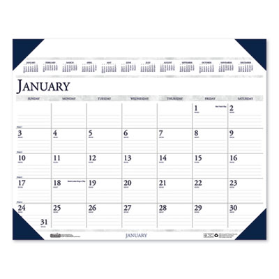 House of Doolittle 180 Executive Monthly Desk Pad Calendar, 24 x 19, 2021 HOD180HD