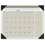 At-A-Glance Executive Monthly Desk Pad Calendar, 22 x 17, Buff, 2016 AAGHT1500