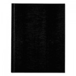 Blueline A7.BLK Executive Notebook, Medium/College Rule, Black Cover, 9.25 x 7.25, 150 Sheets REDA7BLK