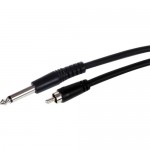 Comprehensive EXF Series 1/4 inch Plug to RCA Plug Premium Audio Cable 6ft SPP-PP-6EXF