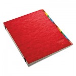 Pendaflex Expanding Desk File, 31 Dividers, Dates, Letter-Size, Red Cover PFX11014