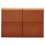 Pendaflex Expanding Wallet, 3.5" Expansion, 1 Section, Tabloid Size, Brown PFXB1060E