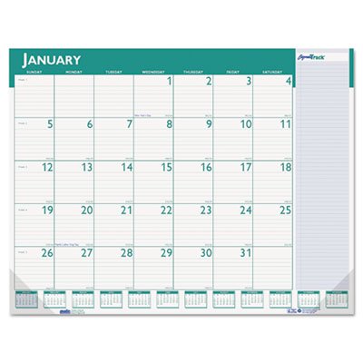 House of Doolittle Express Track Monthly Desk Pad Calendar, 22 x 17, 2016-2017 HOD148