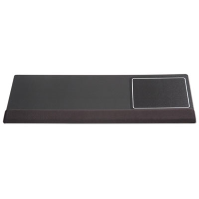 Kelly Computer Supply Extended Keyboard Wrist Rest, Memory Foam, Non-Skid Base, 27 x 11 x 1, Black KCS52306