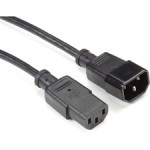 Black Box Extension Power Cord, IEC C13 to IEC C14, 2-ft. (0.6-m) EPXR25