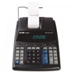 Victor Extra Heavy-Duty Printing Calculator, Black/Red Print, 4.6 Lines/Sec VCT14604