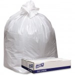 Genuine Joe Extra Heavy-duty White Trash Can Liners 4347W