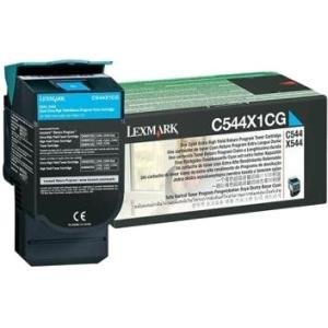 Extra High Yield Return Program Toner Cartridge (Cyan) C544X4CG