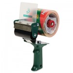 Duck Extra-Wide Packaging Tape Dispenser, 3" Core, Green DUC1064012