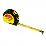 Great Neck ExtraMark Power Tape, 5/8" x 12ft, Steel, Yellow/Black GNS95007