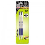 Zebra F-301 Retractable Ballpoint Pen, Blue In, Fine, 2/Pack ZEB27122