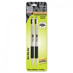 Zebra F-301 Retractable Ballpoint Pen, Black Ink, Fine, 2/Pack ZEB27112