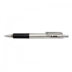 Zebra F-402 Ballpoint Retractable Pen, Black Ink, Fine, 2/Pack ZEB29212