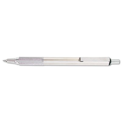 Zebra F-701 Retractable Ballpoint Pen, 0.7mm, Black Ink, Fine ZEB29411