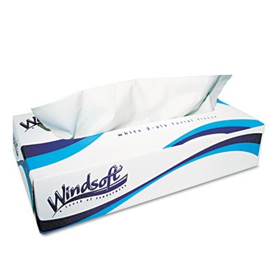 WIN 2360 Facial Tissue in Pop-Up Box, 100/Box, 30 Boxes/Carton WIN2360