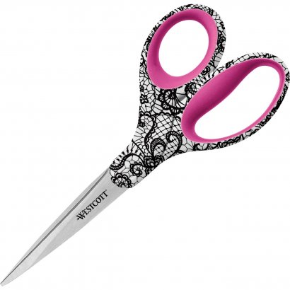 Westcott Fashion Pattern 8" Scissors 16660