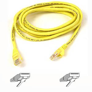 Belkin FastCAT Cat. 6 UTP Bulk Patch Cable A7J704-1000-YLW