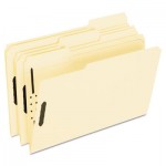 Pendaflex Fastener Folders, 2 Fasteners, 1/3 Cut Tabs, Legal, Manila, 50/Box PFXFM313