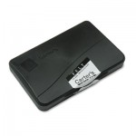 Carter's Felt Stamp Pad, 4 1/4 x 2 3/4, Black AVE21081