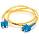 Axiom Fiber Optic Duplex Cable LCSCSD9Y-30M-AX