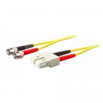 Fiber Optic Duplex Network Cable ADD-ST-SC-15M9SMF