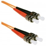 Fiber Optic Duplex Network Cable ST2-1M-ENC