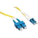 Axiom Fiber Optic Duplex Network Cable LCSCSD9Y-50M-AX