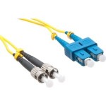Axiom Fiber Optic Duplex Network Cable SCSTSD9Y-35M-AX