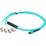 AddOn Fiber Optic Duplex Network Patch Cable ADD-MPO-4LC15M5OM4