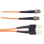 Black Box Fiber Optic Duplex Patch Cable EFN110-020M-STSC